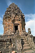 Bakong temple - the central sanctuary on the top of the pyramid.